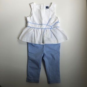 Janie and Jack, Sleeveless Top and Pants